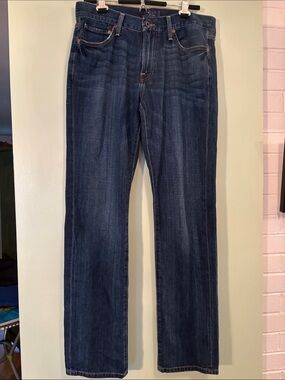 Lucky Brand Men's Classic Straight Leg Jeans - Dark Blue W32 L34